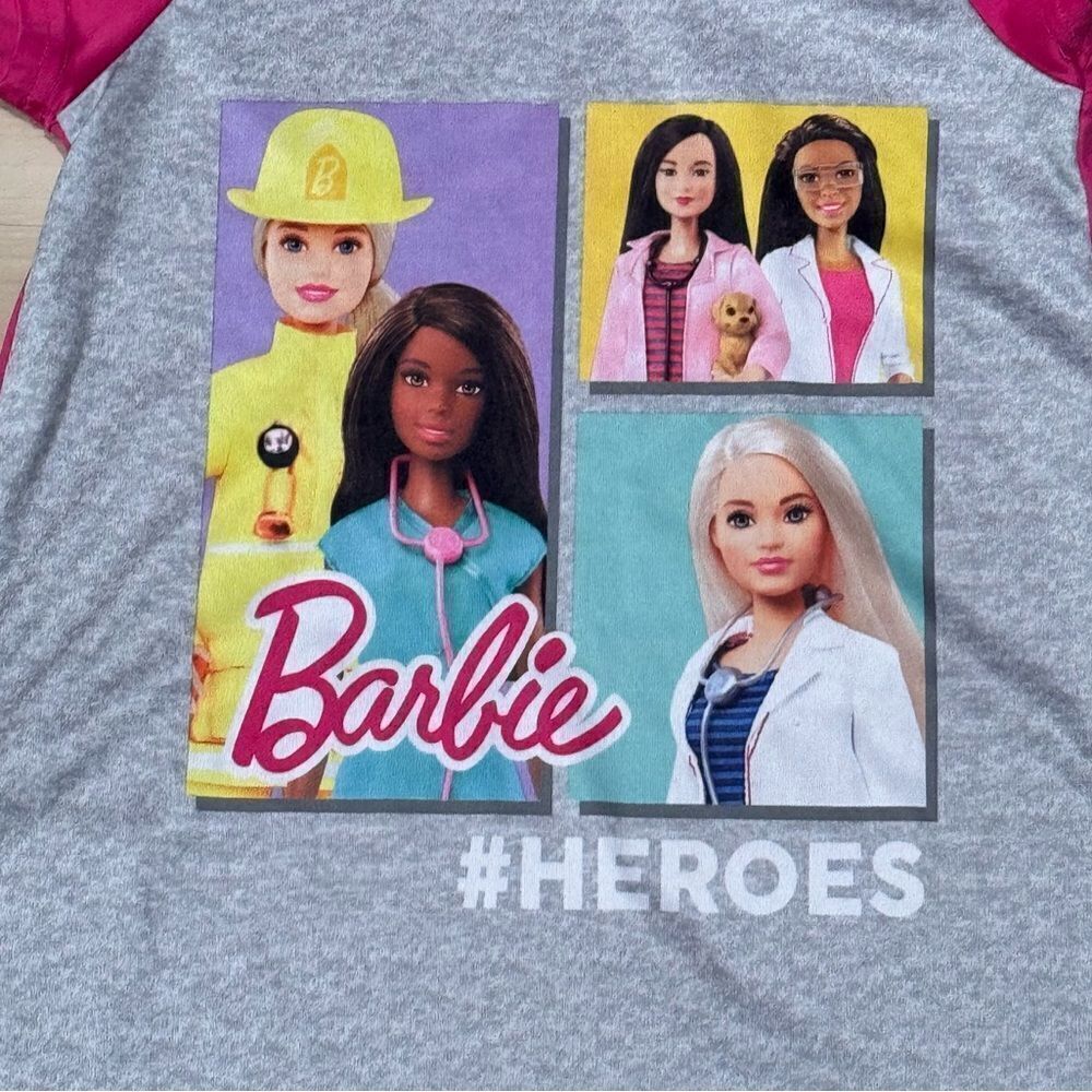 Barbie Heroes Sleep Nightgown Girls Medium — image 3 of 3
